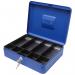 CashDocument Boxes Cash Box Blue 12” CBBL12