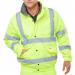 Beeswift High Visibility Fleece Lined Bomber Jacket Saturn Yellow 4XL CBJFLSY4XL