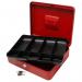 CashDocument Boxes Cash Box Red 12” CBRD12