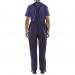 Beeswift Cotton Drill Bib And Brace Navy Blue 36 CDBBN36