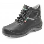 The Beeswift Safety Boots Beeswift Dual Density Site Boot S3 Black 06.5 CF11BL06.5 is a sturdy and practical footwear choice for working in tough environments. The black boots feature a dual density design and a sleek, S3-rated style. They are ideal for keeping your feet safe while on the job.