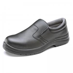 Beeswift Micro-Fibre Slip On Shoe S2 Black 05 CF83305