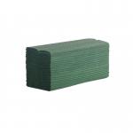 Sirius 1 Ply Green C Fold Hand Towels 2520 Per Case 100 Cases Per Pallet  CFG12520