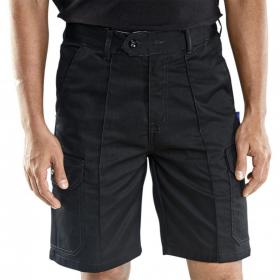 Beeswift Cargo Pocket Shorts Black 36 CLCPSBL36