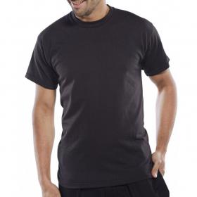 Beeswift Heavy Weight Tee Shirt Black XL CLCTSHWBLXL