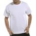 In this photo, we see a Beeswift Heavy Weight Tee Shirt in XL size. The shirt is a crisp white color and features the brands logo on the front. The fabric appears to be thick and durable, making it suitable for various activities. Perfect for a casual and comfortable look.