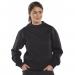 Beeswift Polycotton Sweatshirt Black 3XL CLPCSBLXXXL