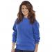 Beeswift Polycotton Sweatshirt Royal Blue 2XL CLPCSRXXL