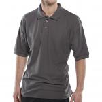 This image features a classic grey Beeswift polo shirt, size small, with the iconic Beeswift logo embroidered on the chest. The high-quality fabric and comfortable fit make it a versatile and stylish choice for any occasion.
