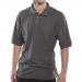 The photo features a grey Beeswift polo shirt in size 3XL. The shirt has a sleek design with a polo collar and short sleeves. The Beeswift logo is prominently displayed on the left chest. The fabric appears to be high-quality and soft. Overall, the shirt looks modern and stylish, perfect for casual or professional wear.