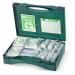 The Click Medical First Aid Refill is a comprehensive kit perfect for 26-50 individuals. It includes essential supplies for treating minor injuries in an organized and easily accessible case.