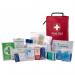 This photo features a Click Medical Travel First Aid Kit and an Electric Vehicle First Aid Kit. The kits are compact and contain various medical supplies and equipment for emergency situations. The kits are designed to be easily accessible and portable.