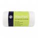 The image shows a rectangular First Aid dressing with the brand name Click Medical on the packaging. The dressing measures 30x45cm and has a flexible design. The background is white with simple blue and red text.