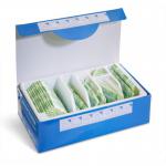 Click Medical Blue Detectable Plasters 120 Assorted (Box of 120) CM0500