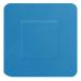 Hygio Detectable Square Plasters 100 Blue (Box of 100) CM0505