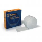 The image shows a package of Blue Dot First Aid Supplies, specifically a Click Medical Tubular Bandage in size C, with a length of 10 meters. The bandage is neatly rolled and displayed against a white background.