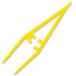 Click Medical Click Medical YELLOW SHARPS FORCEPS - Pack of 10 CM0662