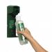 The picture shows a green wall bracket designed for holding a 500ml Cederroth eyewash bottle. The bracket is from Click Medical and is specifically made for Cederroth eye wash supplies.