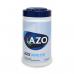 The photo shows a pack of AZO First Aid Supplies Click Medical Disinfectant Surface Wipes. The wipes are neatly stacked, with a clear label on the front. The packaging is bright and attention-grabbing, making it easy to spot in a first aid kit or medicine cabinet. The wipes themselves are white and flexible, allowing for easy use on any surface. The product name and logo are prominently displayed, adding to the overall professional appearance of the packaging.
