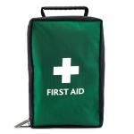This image shows a large, executive first aid bag from Click Medical and Reliance Medical. It is supplied empty, ready to be filled with essential medical supplies. The bag features the iconic click mechanism for easy access and organization.