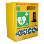 Click Medical Defibrillator Stainless Steel Cabinet With Lock and Electrics  CM1211