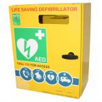 Click Medical Defibrillator Stainless Steel Cabinet No Lock and Electrics  CM1212