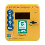 Click Medical DEFIBRILLATOR POLYCARBONATE CABINET UNLOCKED HEATER LIGHT CM1237