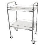 Click Medical Two Tier Stainless Steel Medical Trolley  CM1716