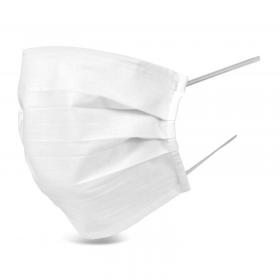 Beeswift Cotton Face Mask White  CM1750