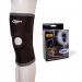 This image features a Click Medical Neoprene Support Knee Open Med CM2040, designed for first aid use. The knee support is made of durable materials and has a distinctive click medical logo. It is open at the knee for easy movement and offers reliable support for injuries.
