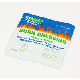 Click Medical Emergency 10 x 10cm Burn Gel Dressing CM2401
