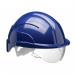 Centurion Vision Plus Safety Helmet With Integrated Visor Blue  CNS10PLUSEBA