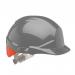 Centurion Reflex Slip Ratchet Helmet With Bright Or Flash Grey  CNS12EHVOA