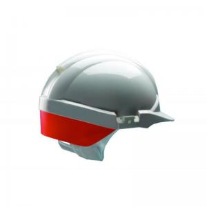 Centurion Reflex Safety Helmet White C W Orange Rear Flash White