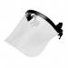 This photo shows the Centurion Glasses and Goggles Centurion Visor in clear, perfect for protecting your eyes and providing clear vision in any environment. The sleek design and sturdy construction make these goggles a reliable choice for any task.