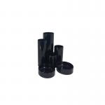 Deflecto Essentials Range Tierred Tube Style Desk & Pen Tidy - Black CP018YTBLK