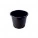 Deflecto Essentials Range 14 litre Waste Bin - Black CP025YTBLK