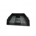 Deflecto Essentials Range Letter Tray - Black CP043YTBLK