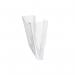 Deflecto A4 Portrait Wall Pocket Literature File Crystal CP078YTCRY