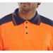 Beeswift Polo Shirt Two Tone Orange / Navy L CPKSTTENORL