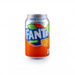 Fanta Orange Zero Cans 330ml (24) CT0025