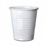 7oz White Squat Plastic Vending Cups (100) CT0039