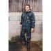 JCB Black Two-Piece Rainsuit L D+AA-L