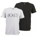 JCB Essential Twin Pack Grey & White T-Shirts L D+AJ-L