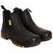 JCB Dealer Black Boot S3 Hro Src Size 10 DEALER/B-10