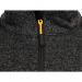 JCB Trade Elmhurst II Grey Quarter Zip Knitted Jumper L D+IE-L