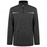 JCB Trade Elmhurst II Grey Quarter Zip Knitted Jumper M D+IE-M