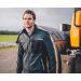 JCB Trade Essington II Full Zip Grey Knitted Jumper L D+IF-L