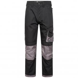 JCB Trade BlackGrey Rip Stop Trouser 38 DII-38