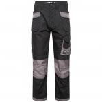 JCB Trade Plus BlackGrey Rip Stop Trouser 30 D+IM-30